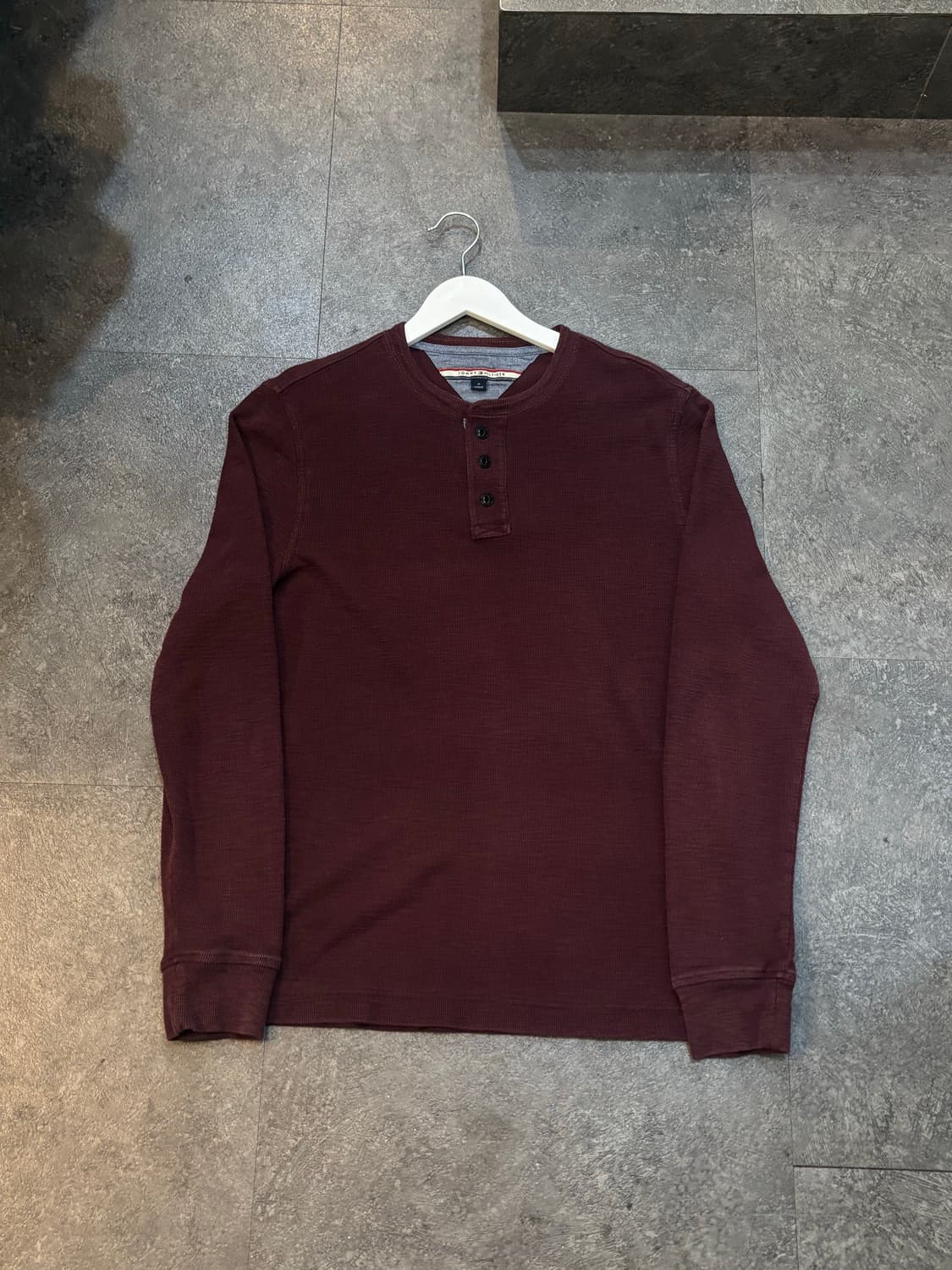 타미힐피거 헨리넥 긴팔 티셔츠 M사이즈 상품이미지2