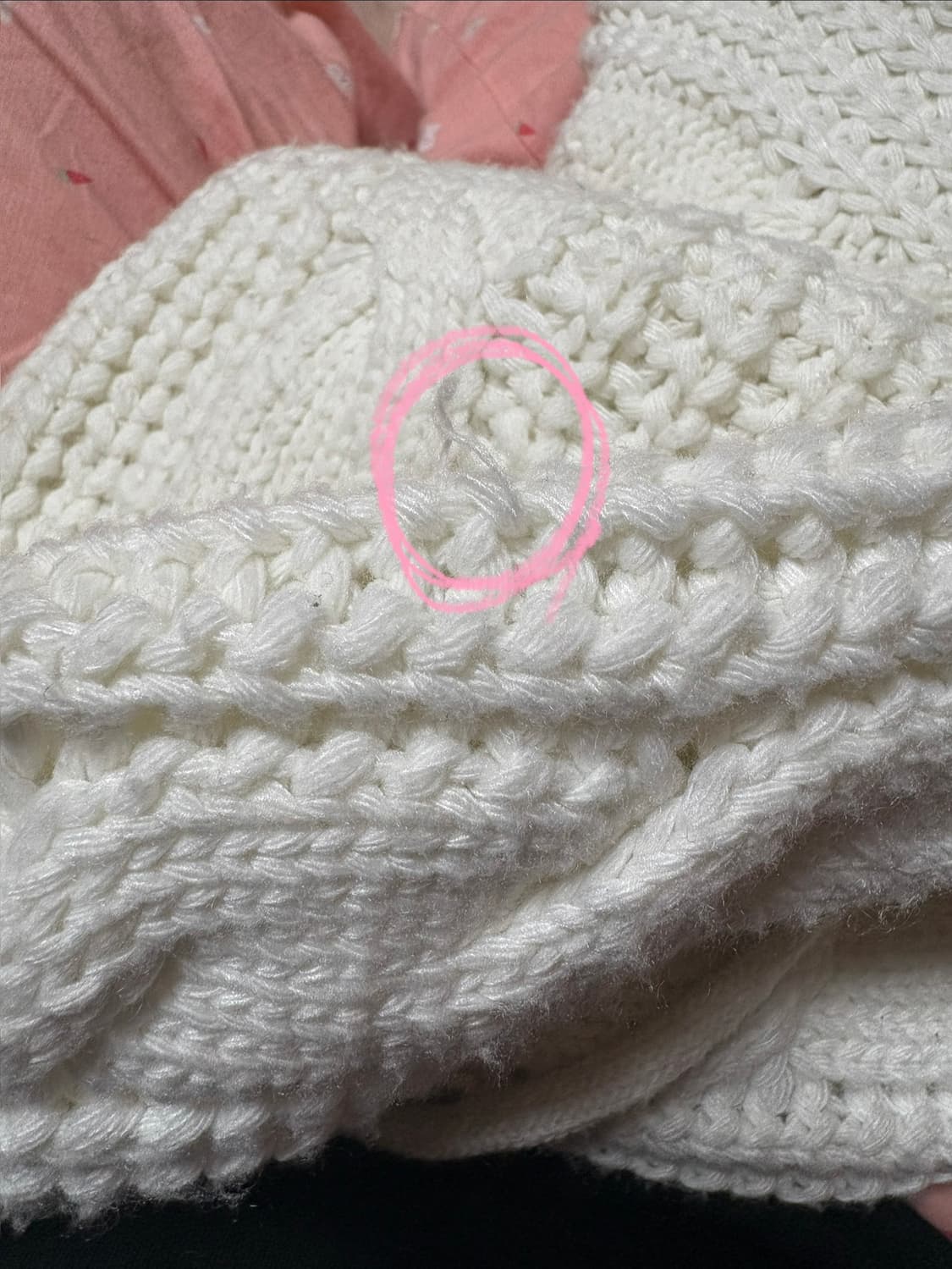 쓰리타임즈 케이블 배기 볼레로 23fw 버전 아이보리 상품이미지3