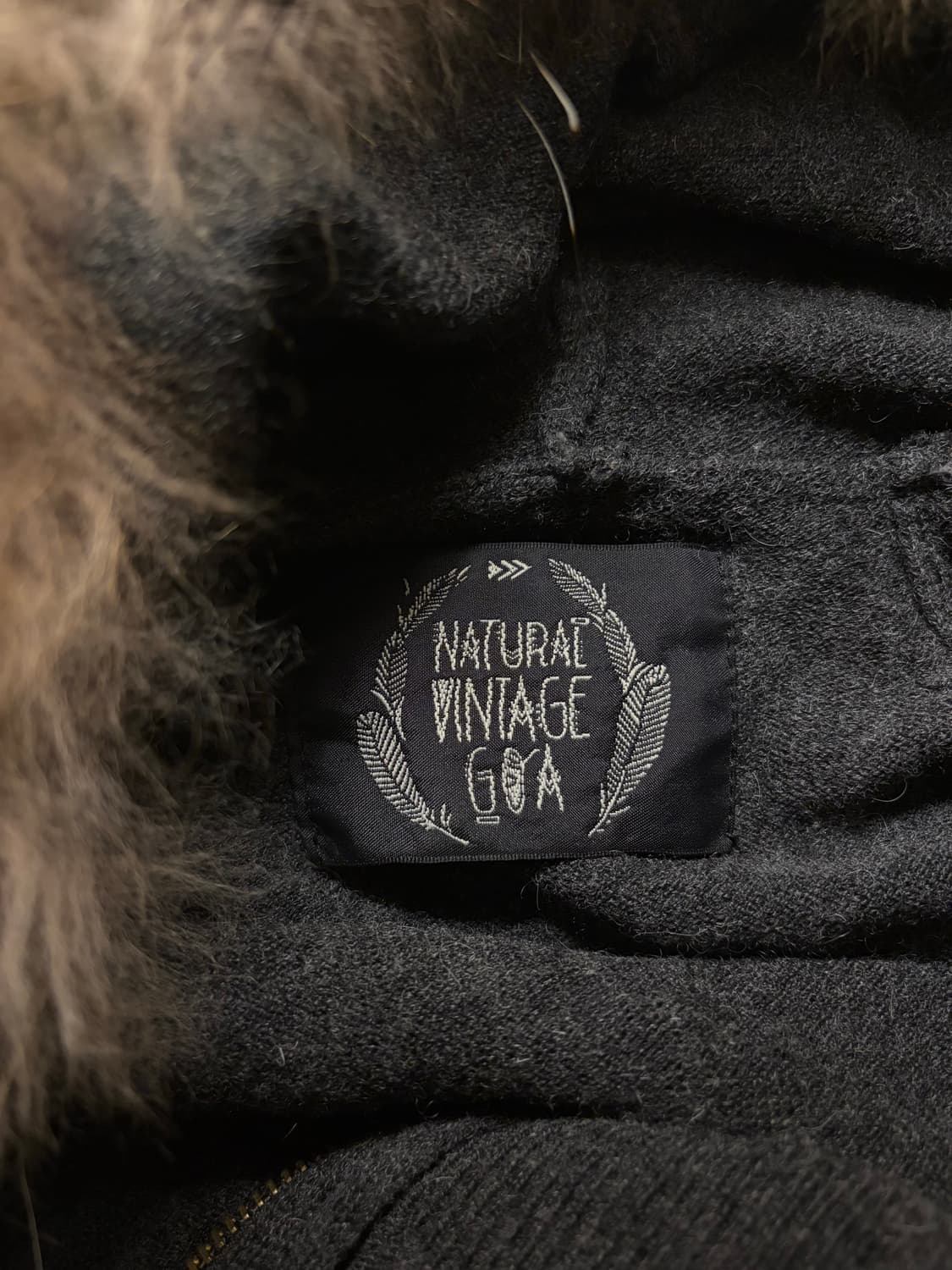 G.O.A Raccoon Fur Hoodie Zip up 후드집업 상품이미지2