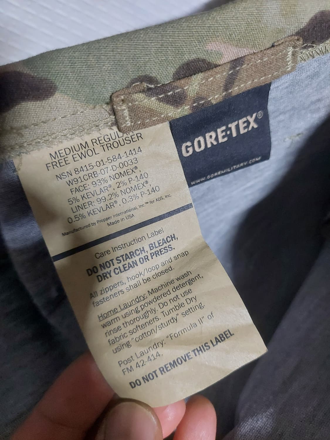 Ewol 방염 코어텍스 하의 상품이미지2