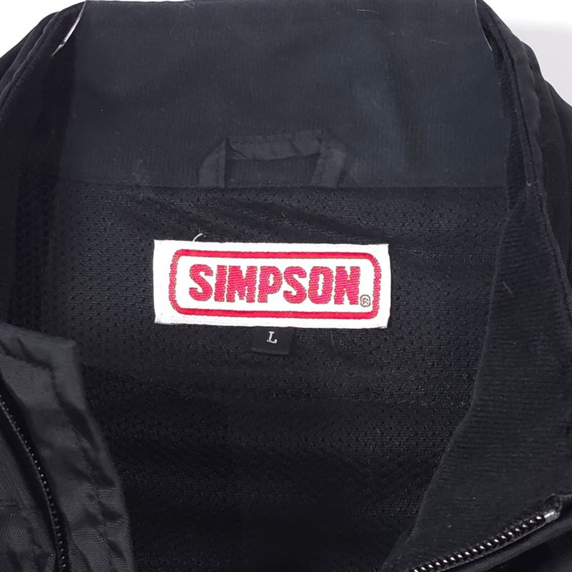 SIMPSON 올드스쿨 로고 자수 레이싱 자켓 L 상품이미지10