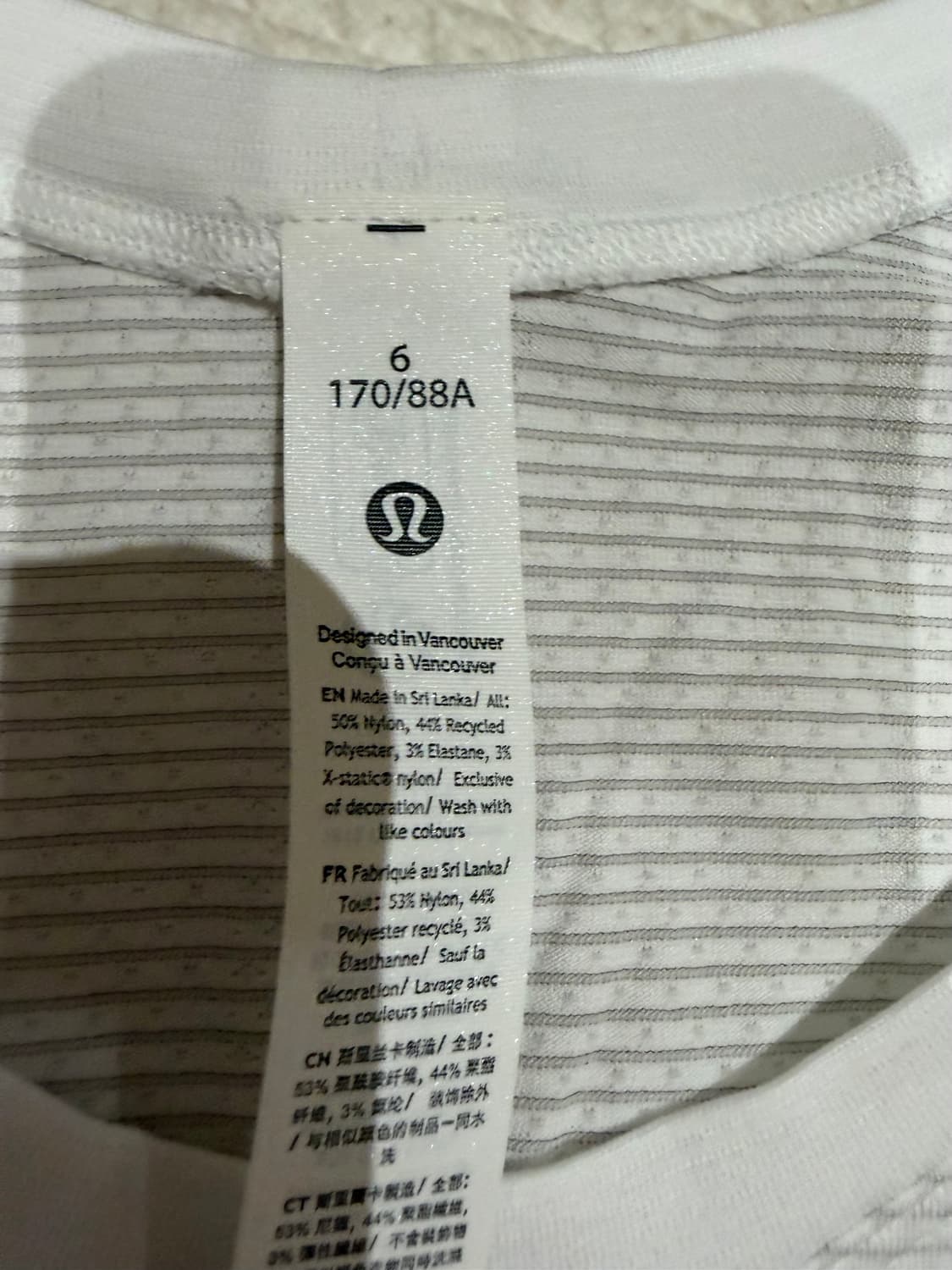 룰루레몬 스위프틀리 상의 긴팔 미착용 상품이미지5