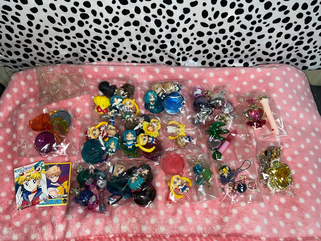 고전 세일러문 피규어 푸치캐러 굿즈 스틱롯드 일괄  상품이미지1