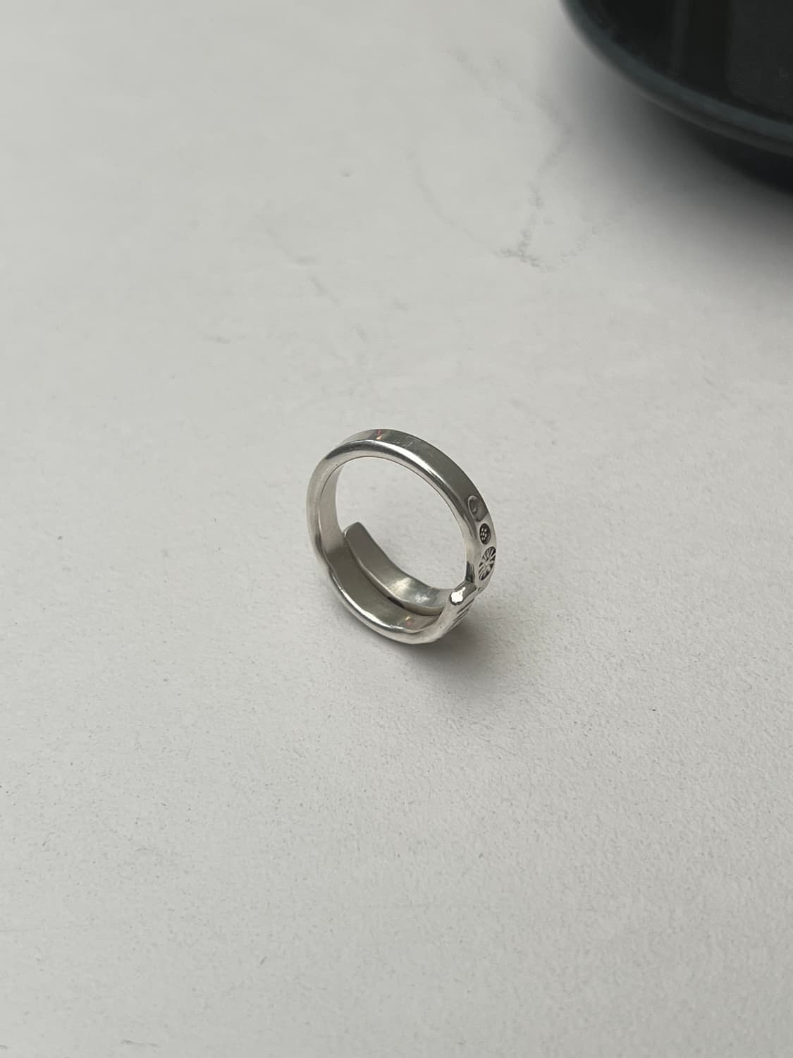 vintage native silver925 open ring 상품이미지3