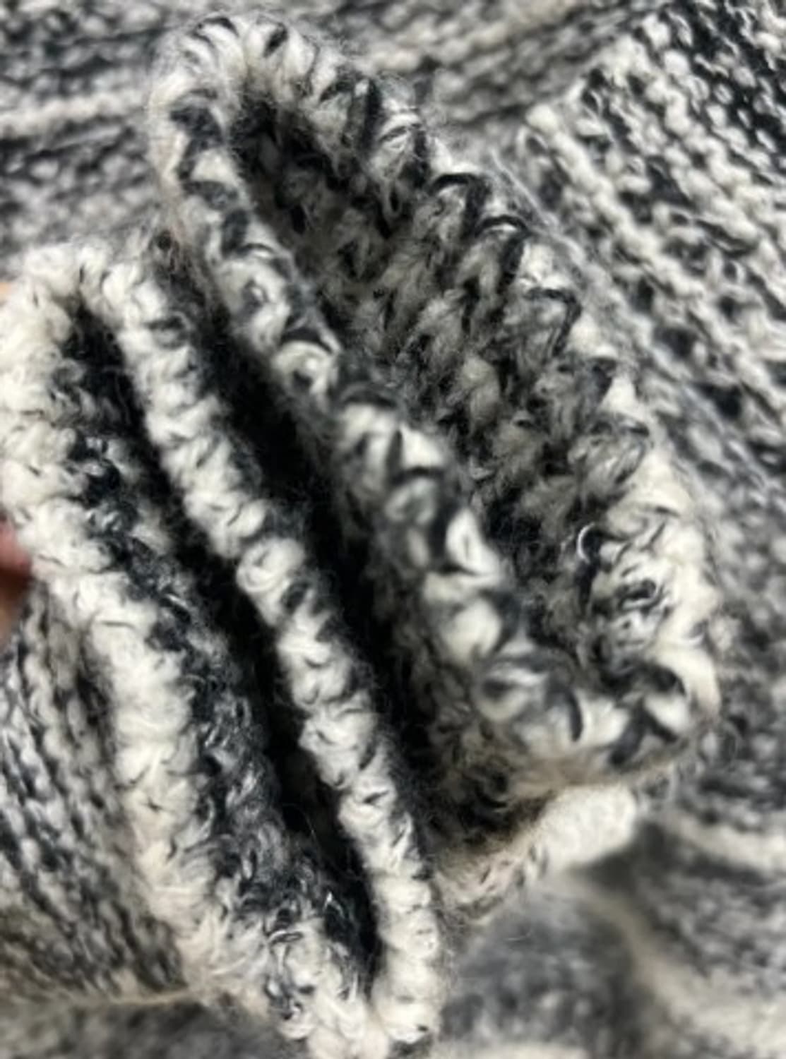 타임 남성 스트라이프패턴울니트 100 상품이미지4