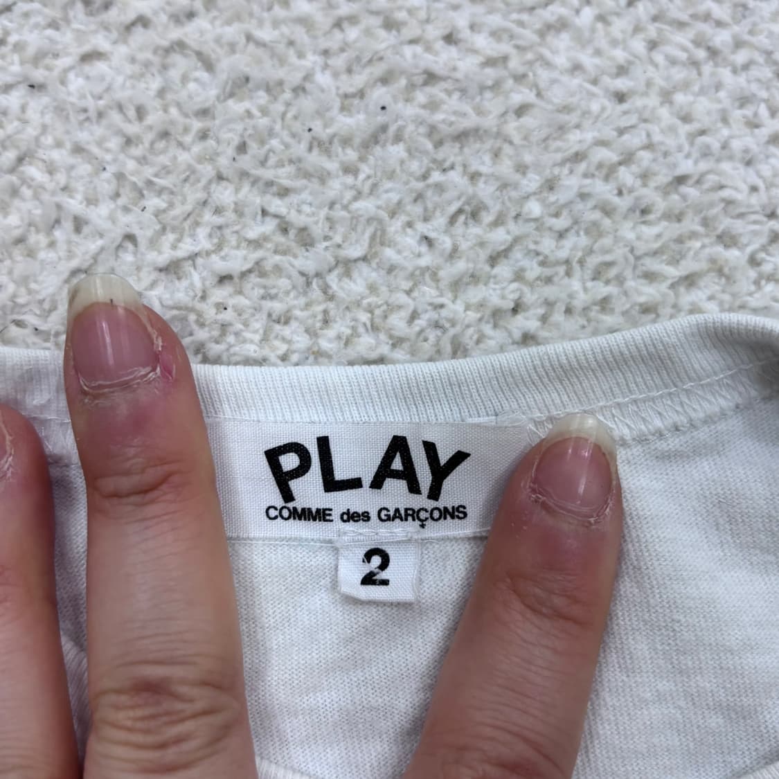 2 빈티지 키즈 하트 패치 반팔 티셔츠 0402E 상품이미지3