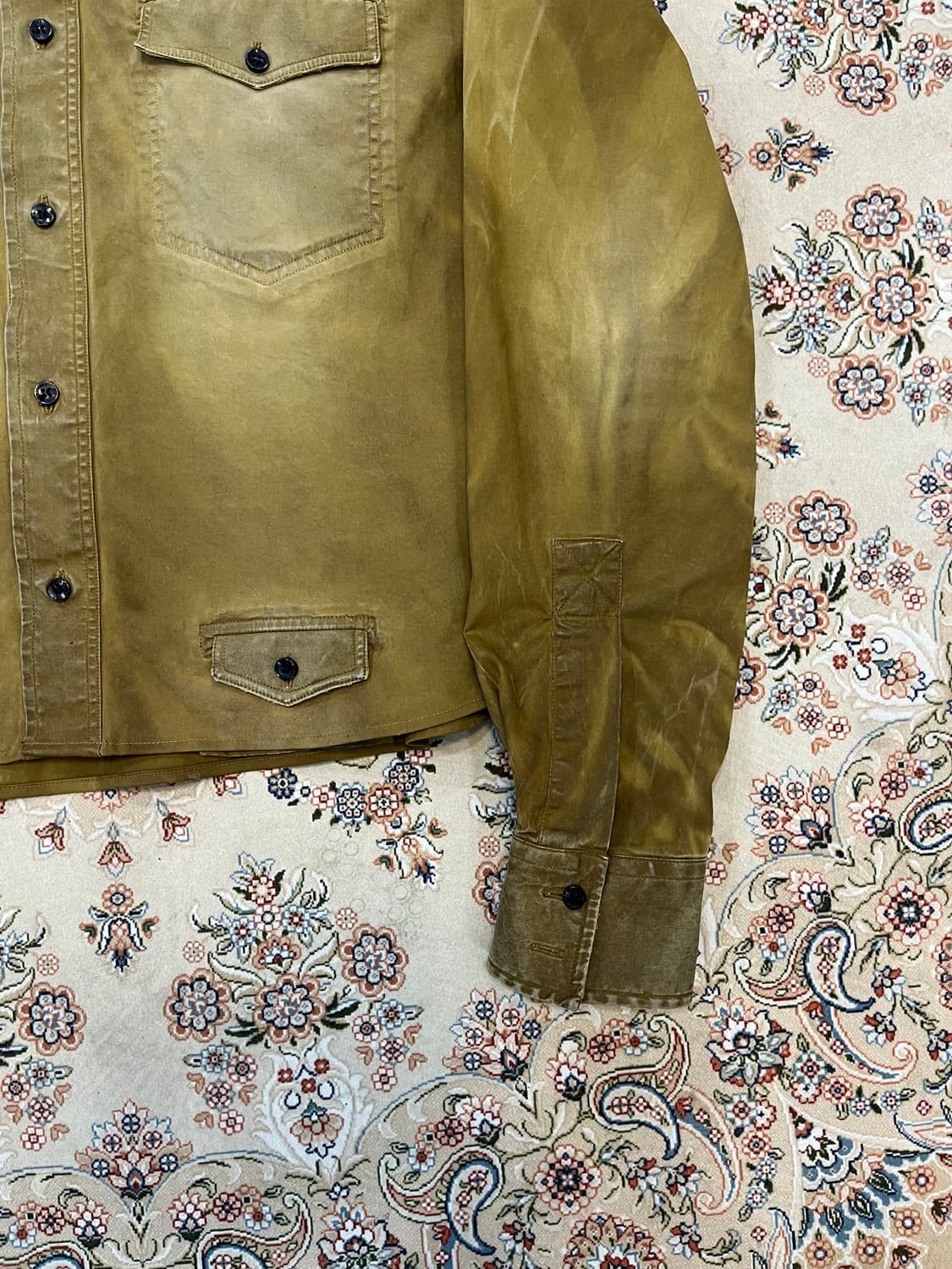 갈리아노 더티 오일왁스 셔츠 자켓 상품이미지7