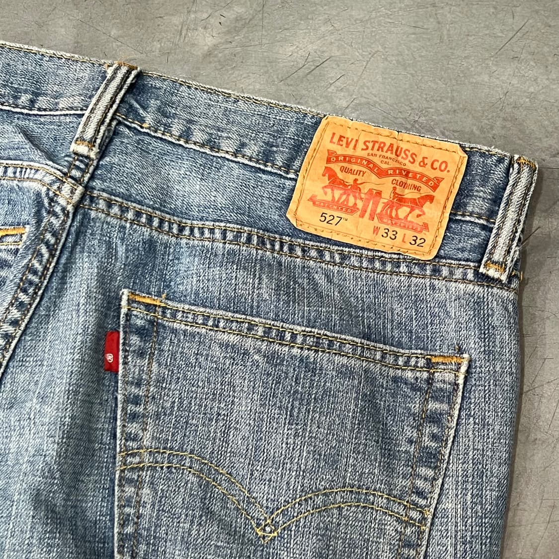  리바이스 527 블랭크탭 데님 팬츠 y15075 상품이미지5