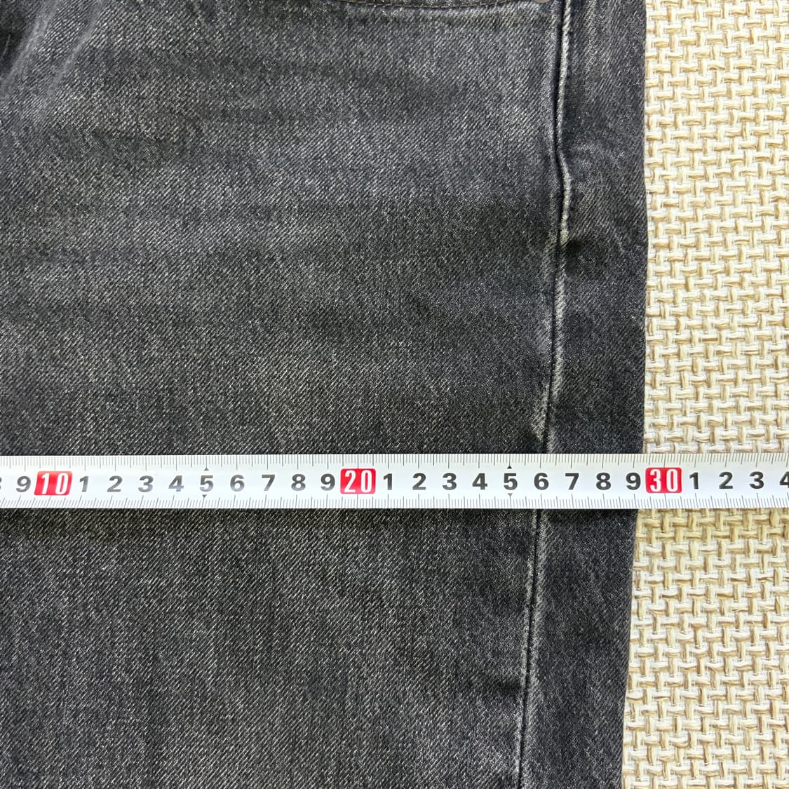 W32L32 리바이스 흑청 데님 청바지 0608D2 상품이미지6