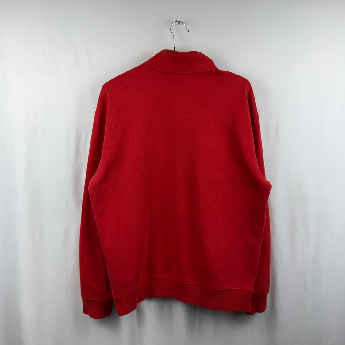 (100) 디스커버리 하프집 맨투맨 레드 상품이미지6