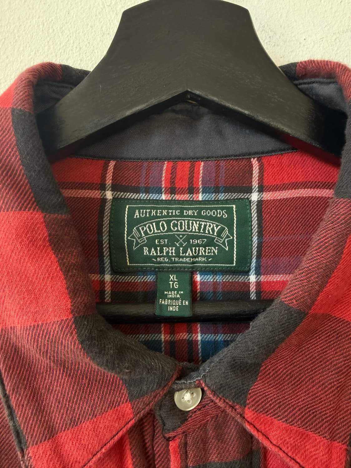 Polo Country 버팔로 체크 웨스턴 셔츠 XL 상품이미지2