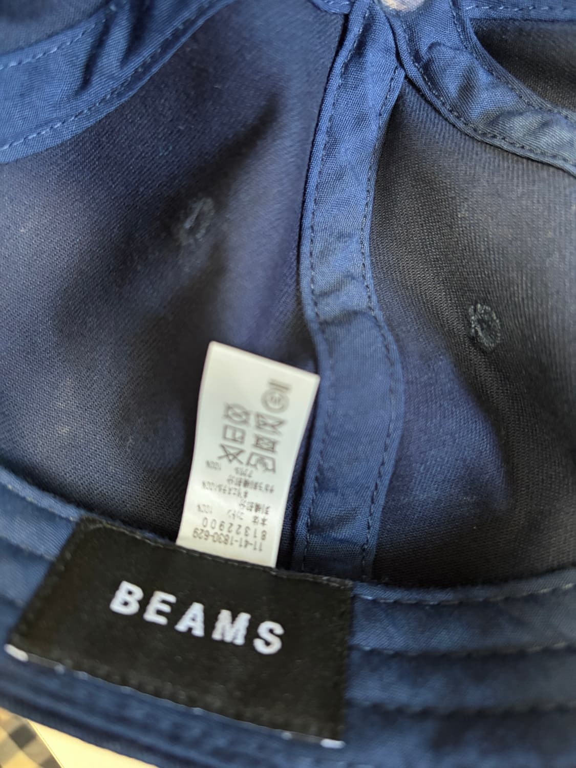 빔즈 모자 네이비 상품이미지2