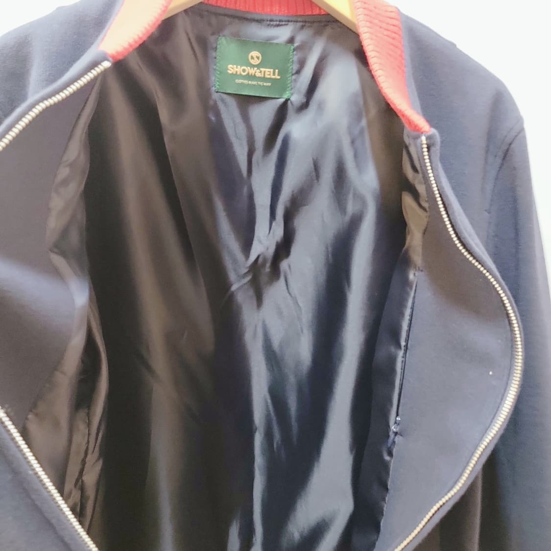 50) show&tell 도톰한 항공점퍼 상품이미지5