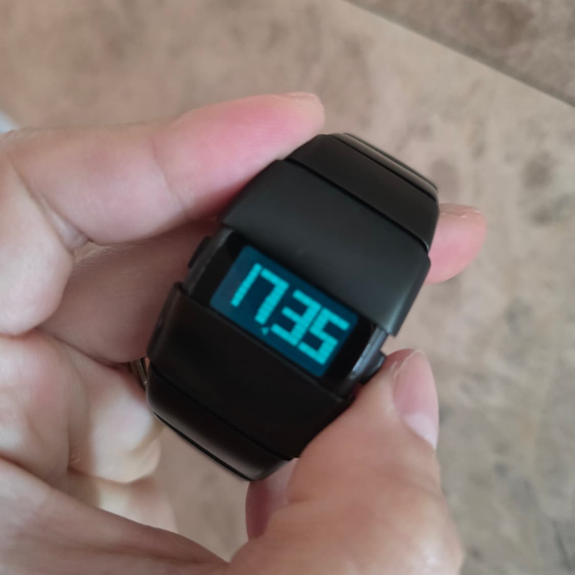 블랙무광 나이키워치 NIKE D라인 D line 디지털시계 상품이미지2