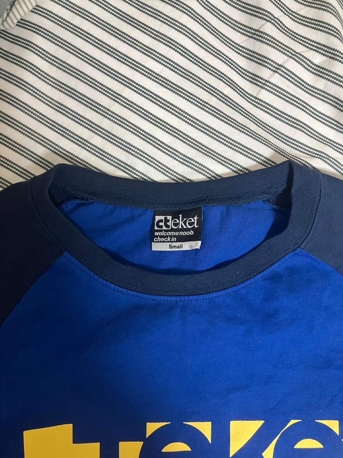 테켓 티셔츠(Folder L/S Tee Blue) 상품이미지6