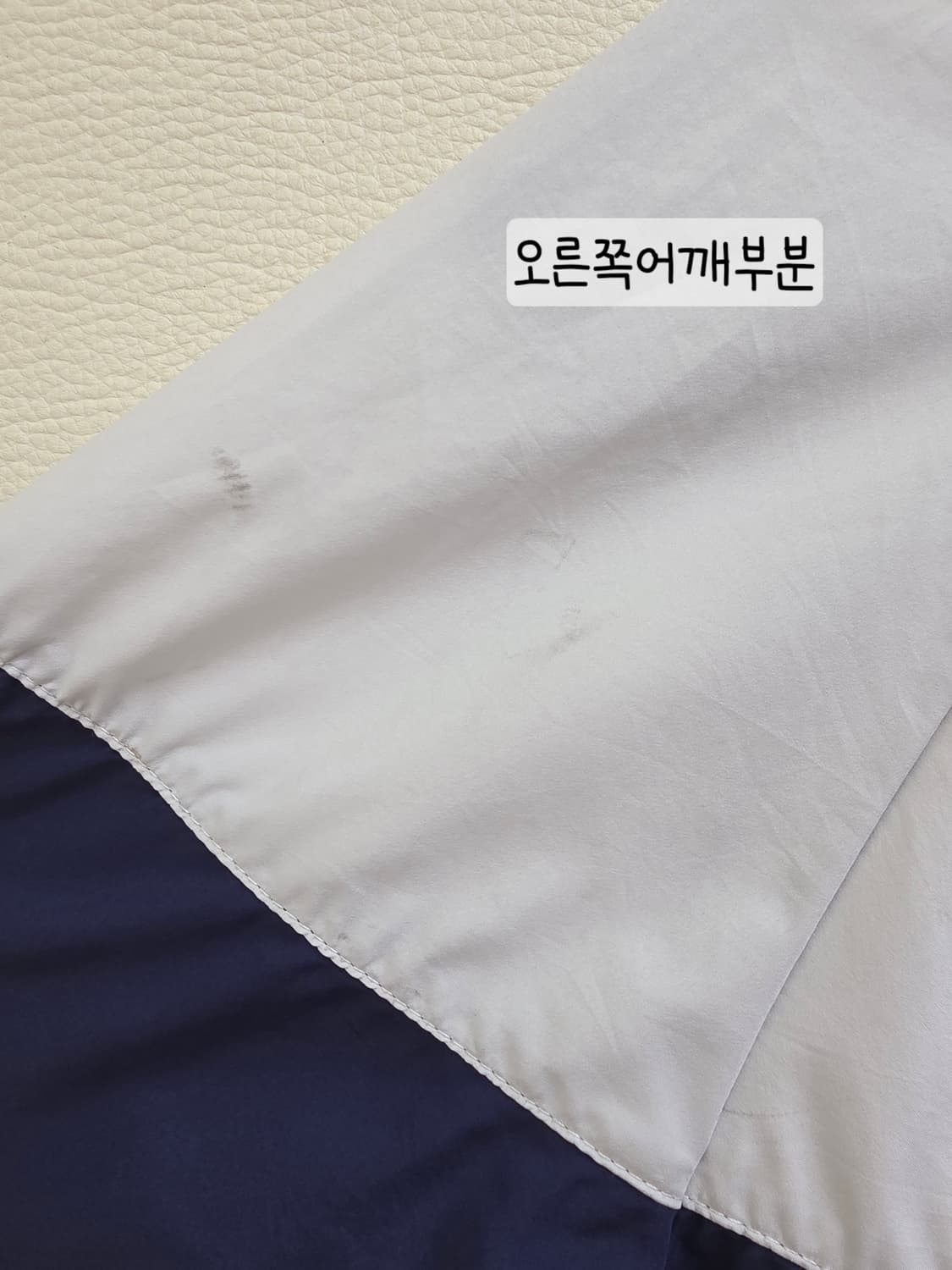 [프립]주니어XL/나이키 후드 바람막이  네이비 그레이 상품이미지8