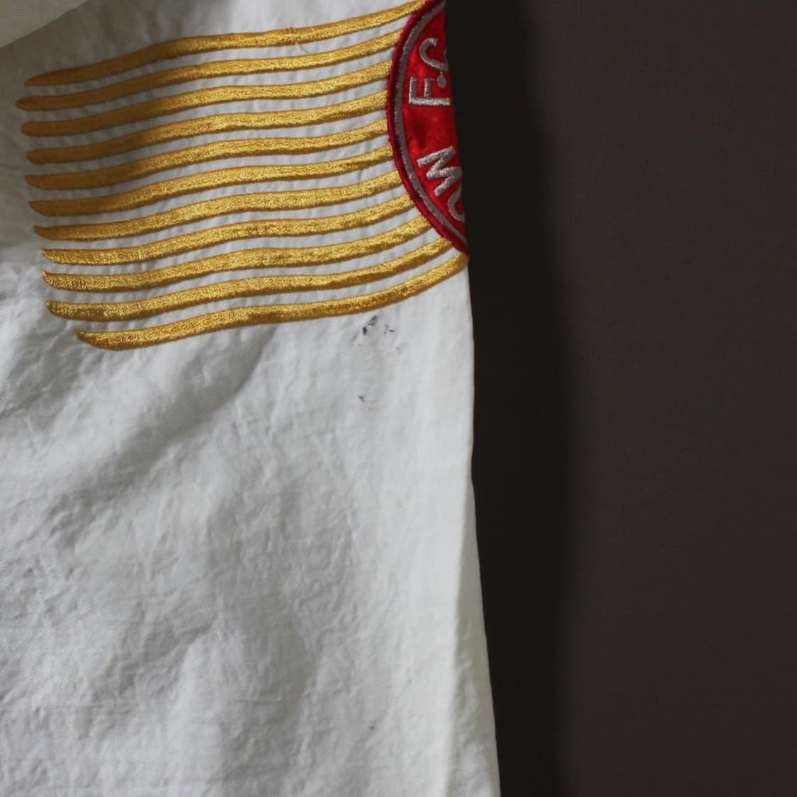 90's 바이에른뮌헨 FC 올드스쿨 바시티 자켓  상품이미지7