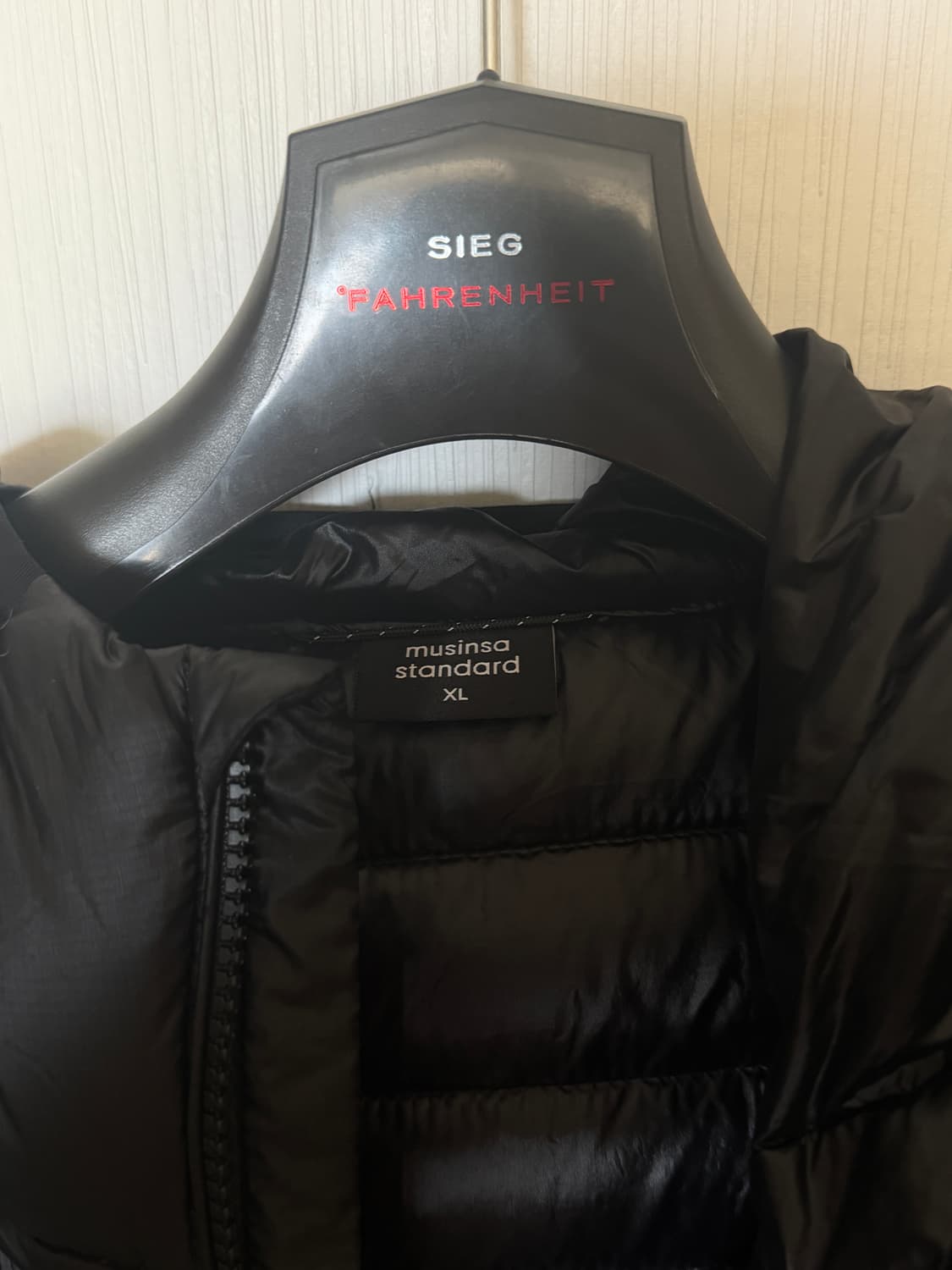 무신사 스탠다드 / 시티 레저 시어 경량패딩 / XL 상품이미지3