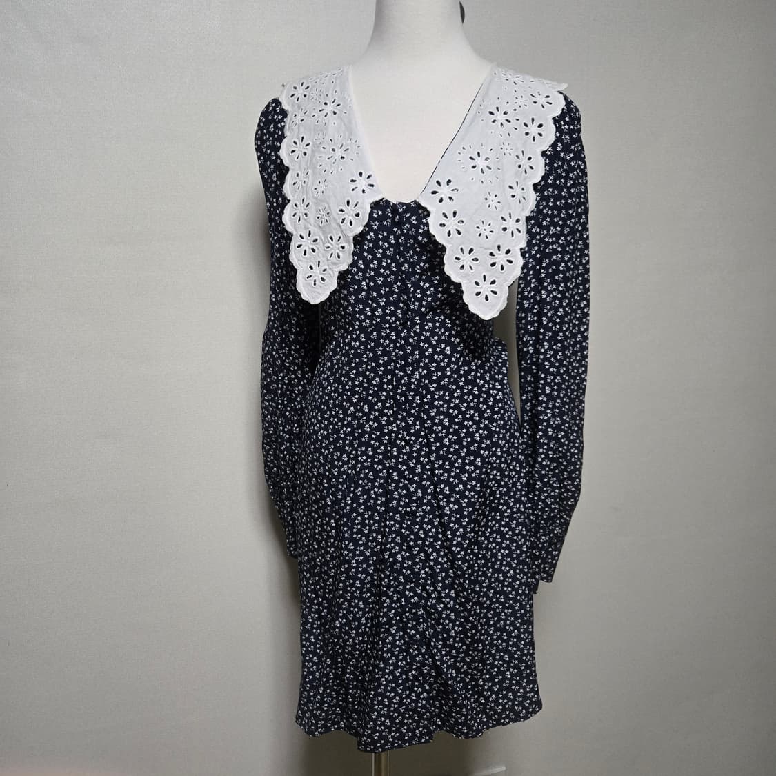 앤아더스토리즈 빅 카라 패턴 원피스 / 여성 원피스/ 여자 원피스  상품이미지6