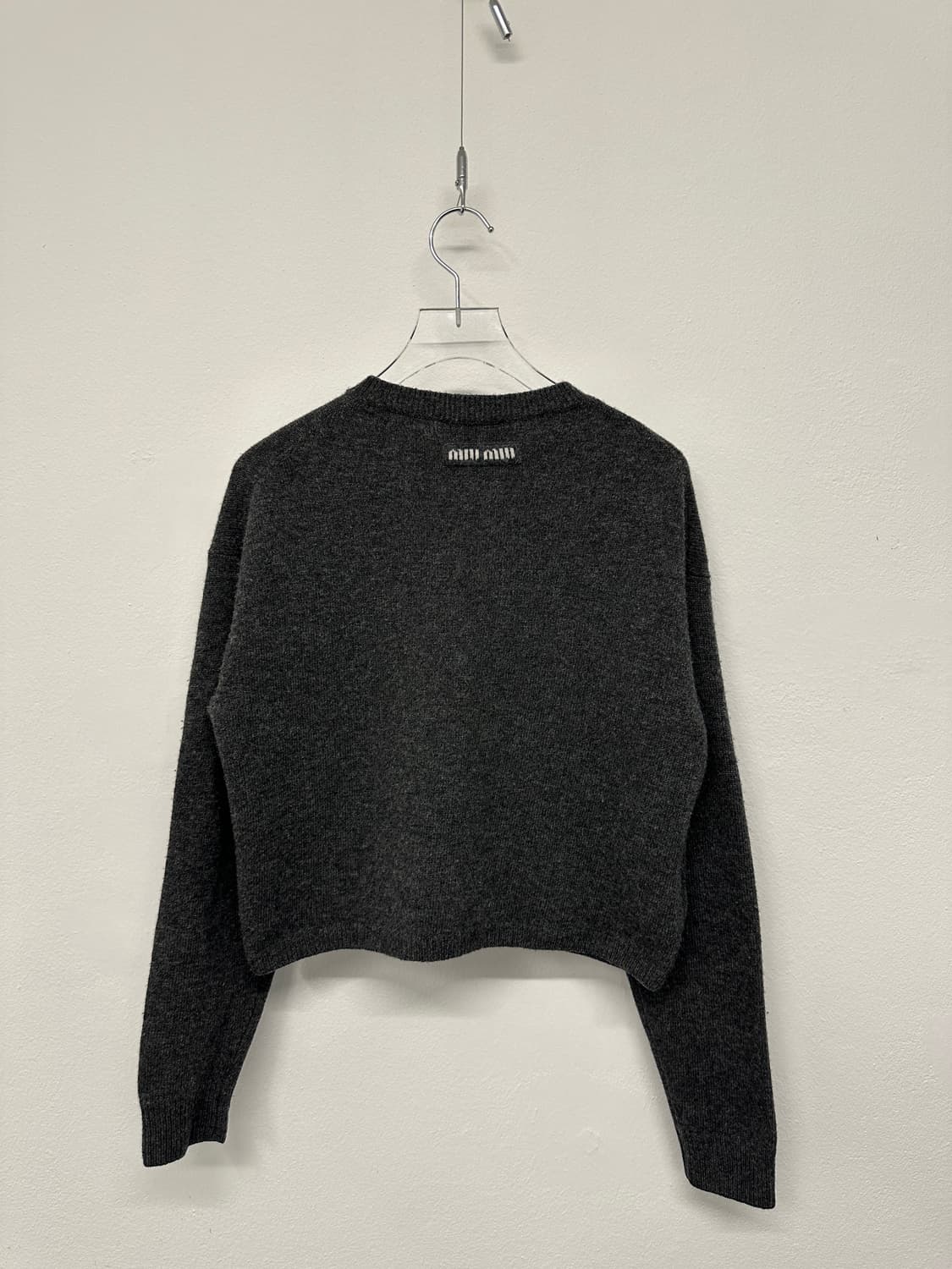 miu miu 미우미우 울 크롭 가디건 36 상품이미지2