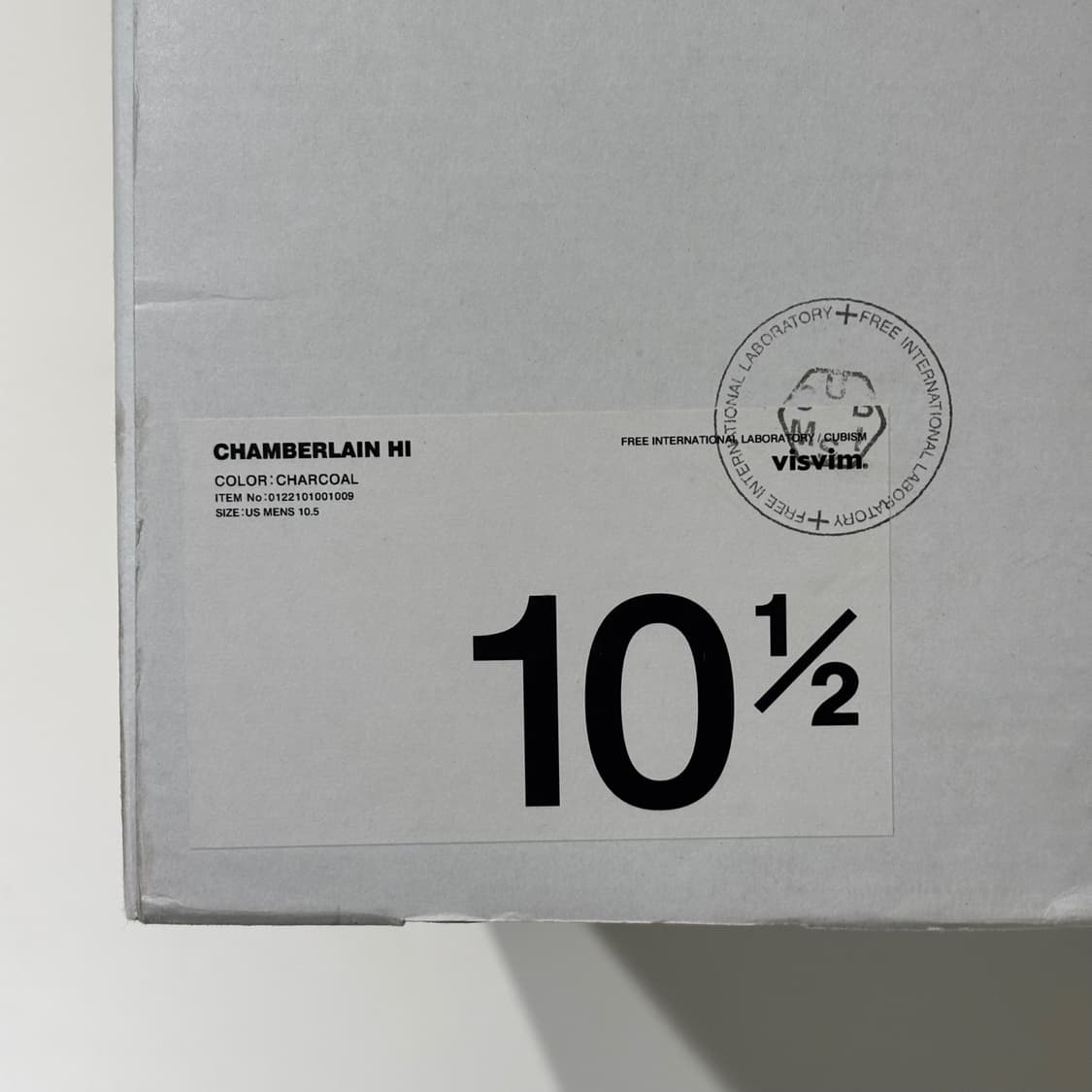 10.5) visvim 비즈빔 챔버레인 하이 스니커즈 상품이미지7