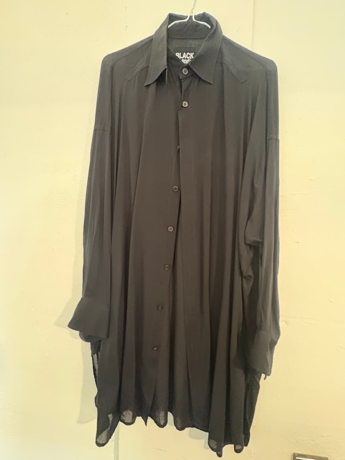 요지 야마모토 블랙스캔들 롱셔츠 상품이미지1