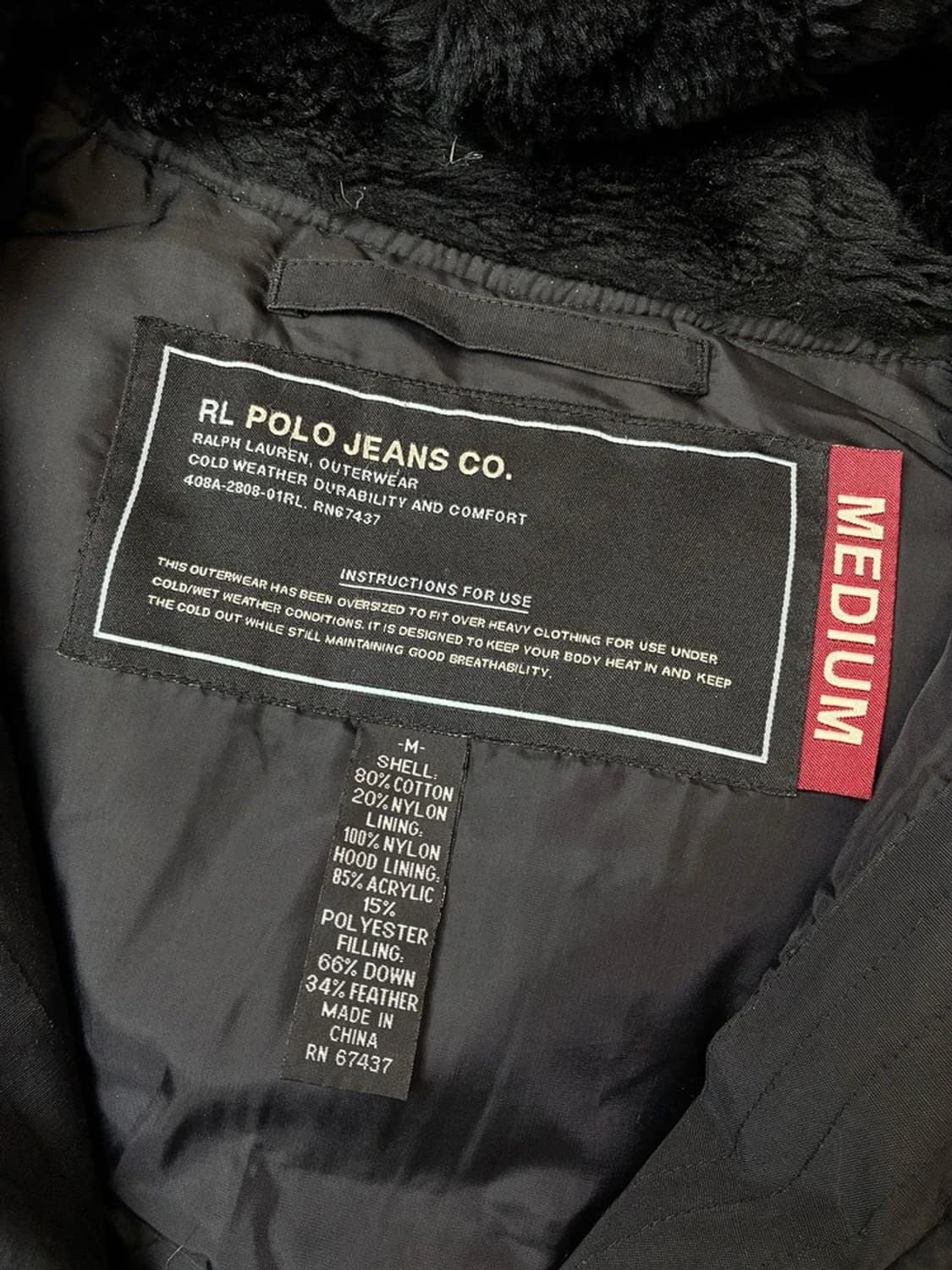 폴로 진스 00's N-3B 덕다운 파카 패딩 PN5600 상품이미지8