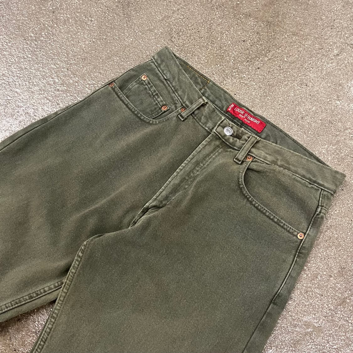 90s 리바이스569 카키 (31“) 상품이미지5