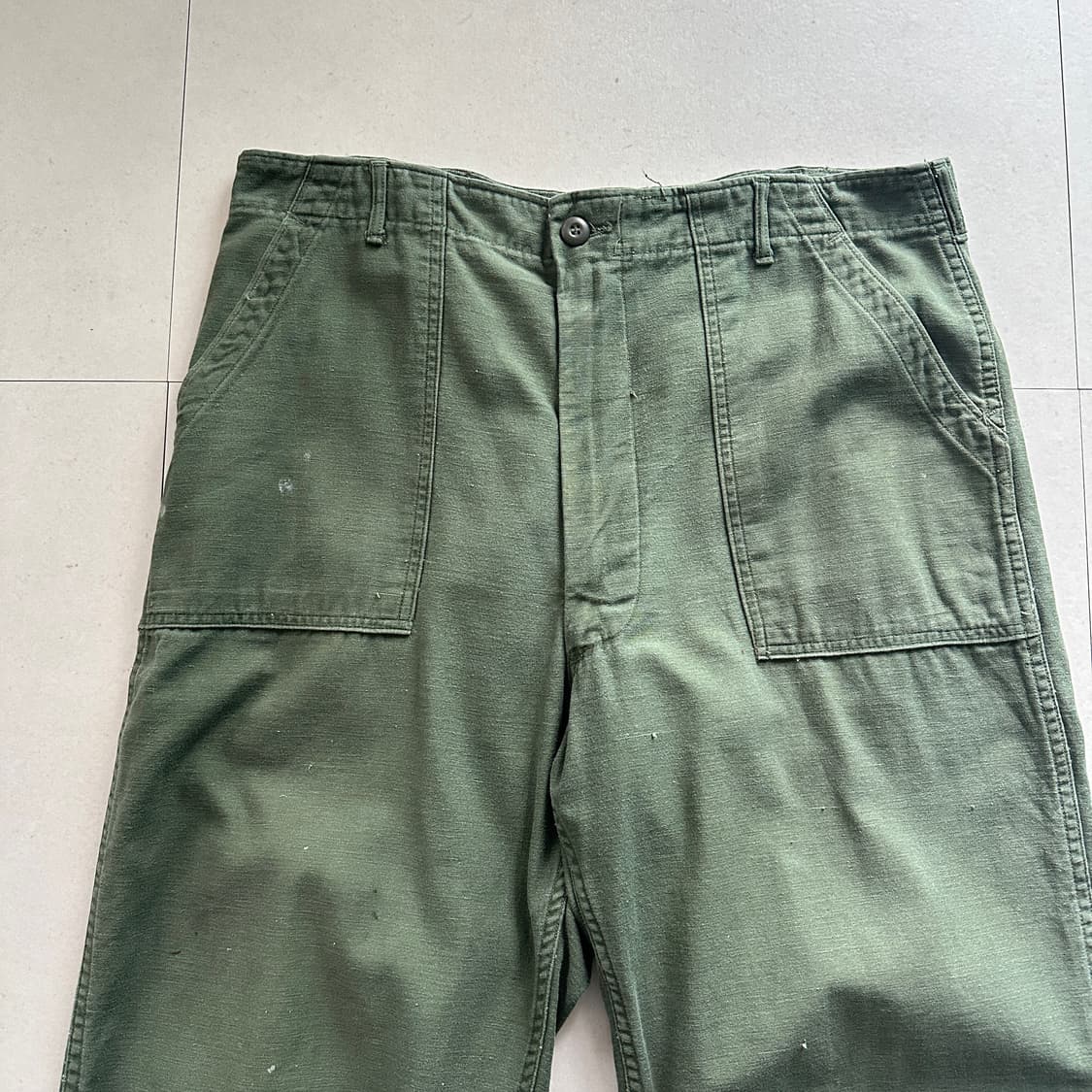 [60s 정품] 미군 OG-107 퍼티그 팬츠 40x33 (36인치)  상품이미지2