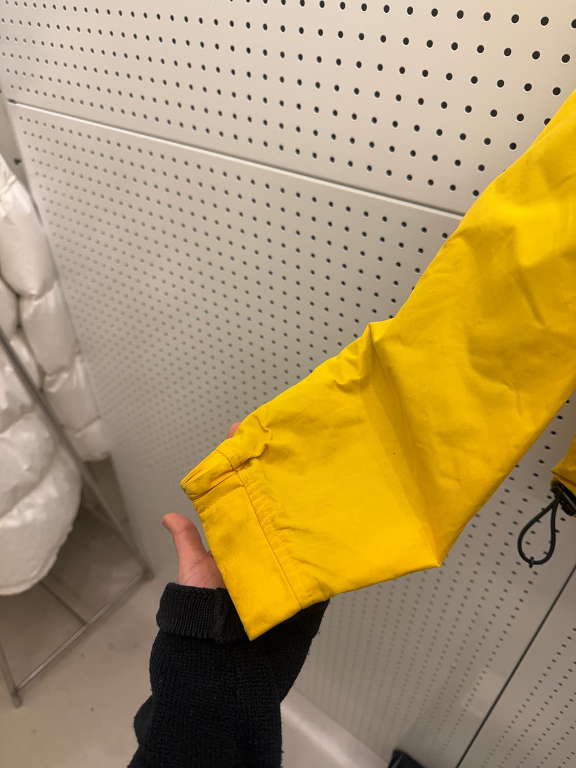 칼하트 옐로우 후드 아노락 재킷 U211 상품이미지4