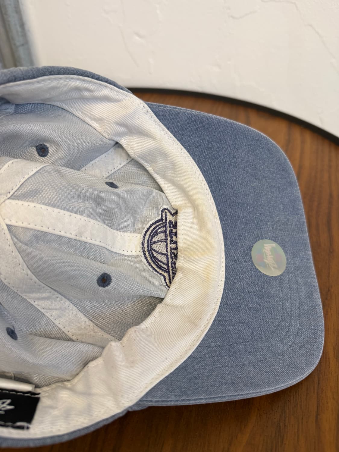 스투시 연청데님 캡 상품이미지3