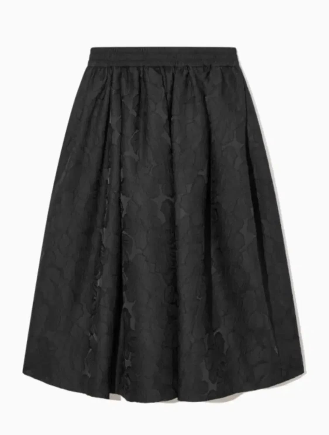 코스 자카드 플로럴 스커트 32 상품이미지2