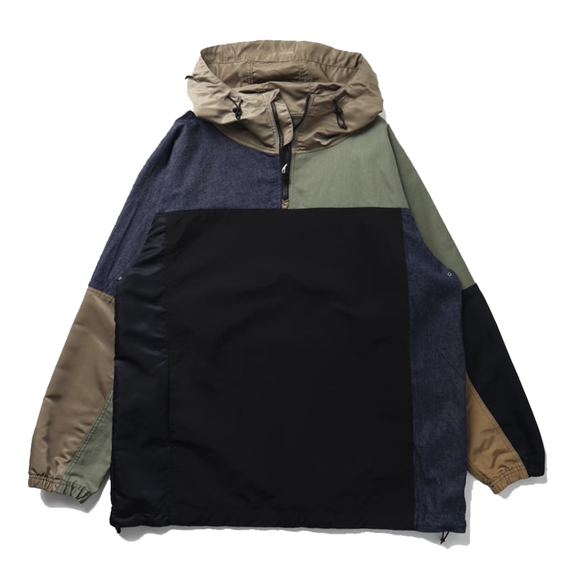 SOPHNET. Hooded Half Zip Anorak 상품이미지1