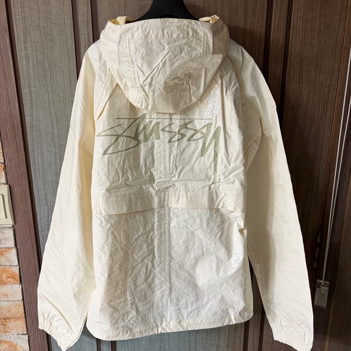 새상품(XXL)스투시 비치쉘 코티드 립스탑 자켓 본 상품이미지3