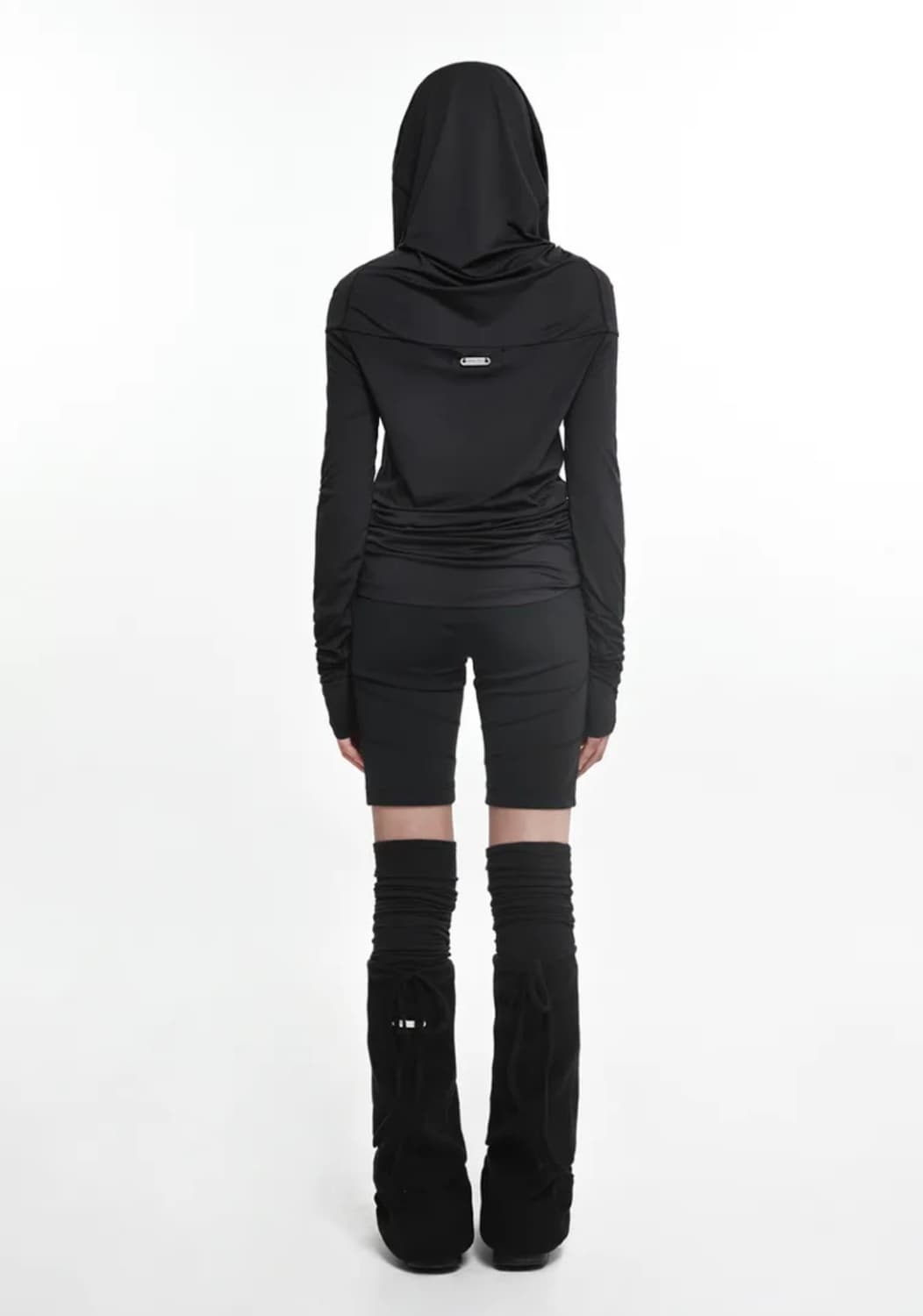 나체 DRAPING LONG SLEEVE BLACK 상품이미지3