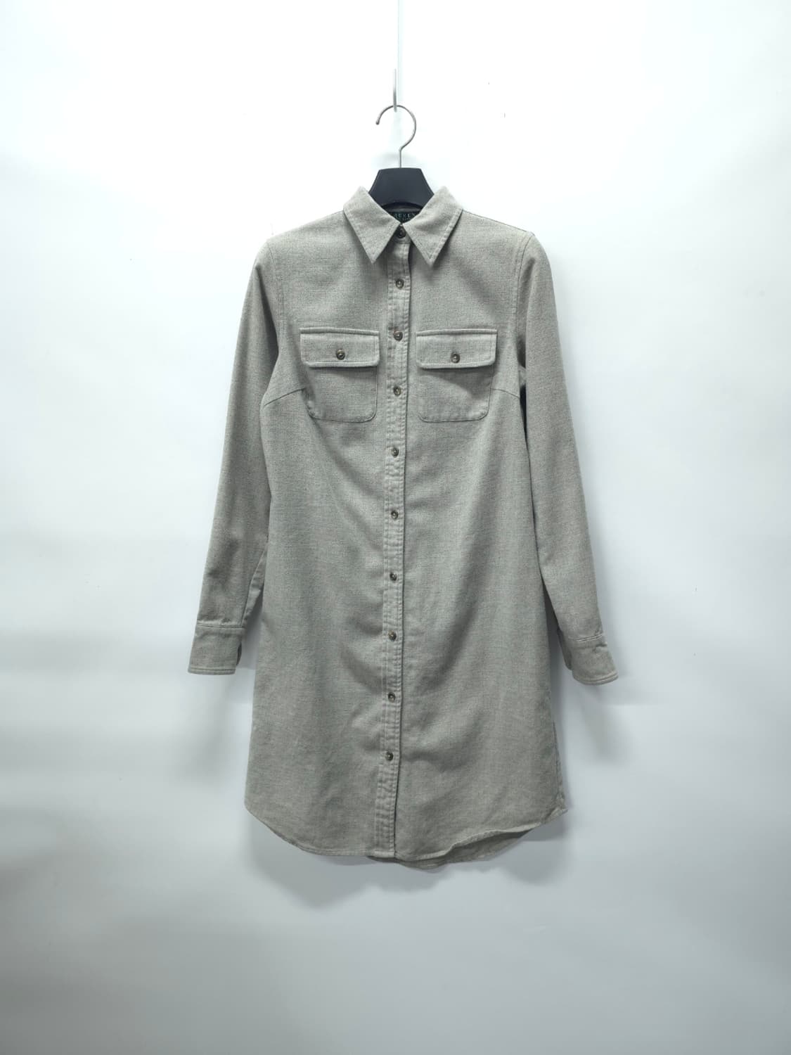 플로랄프로렌 블루라벨 울+코튼 셔츠 원피스 ( 여성44~55 ) 상품이미지1