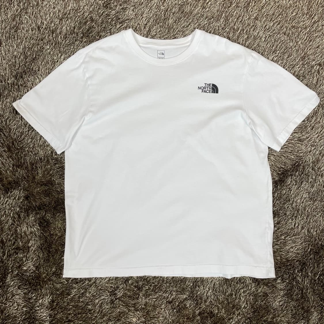 노스페이스 THE NORTH FACE 로고 프린팅 반팔 티셔츠 2XL 상품이미지1