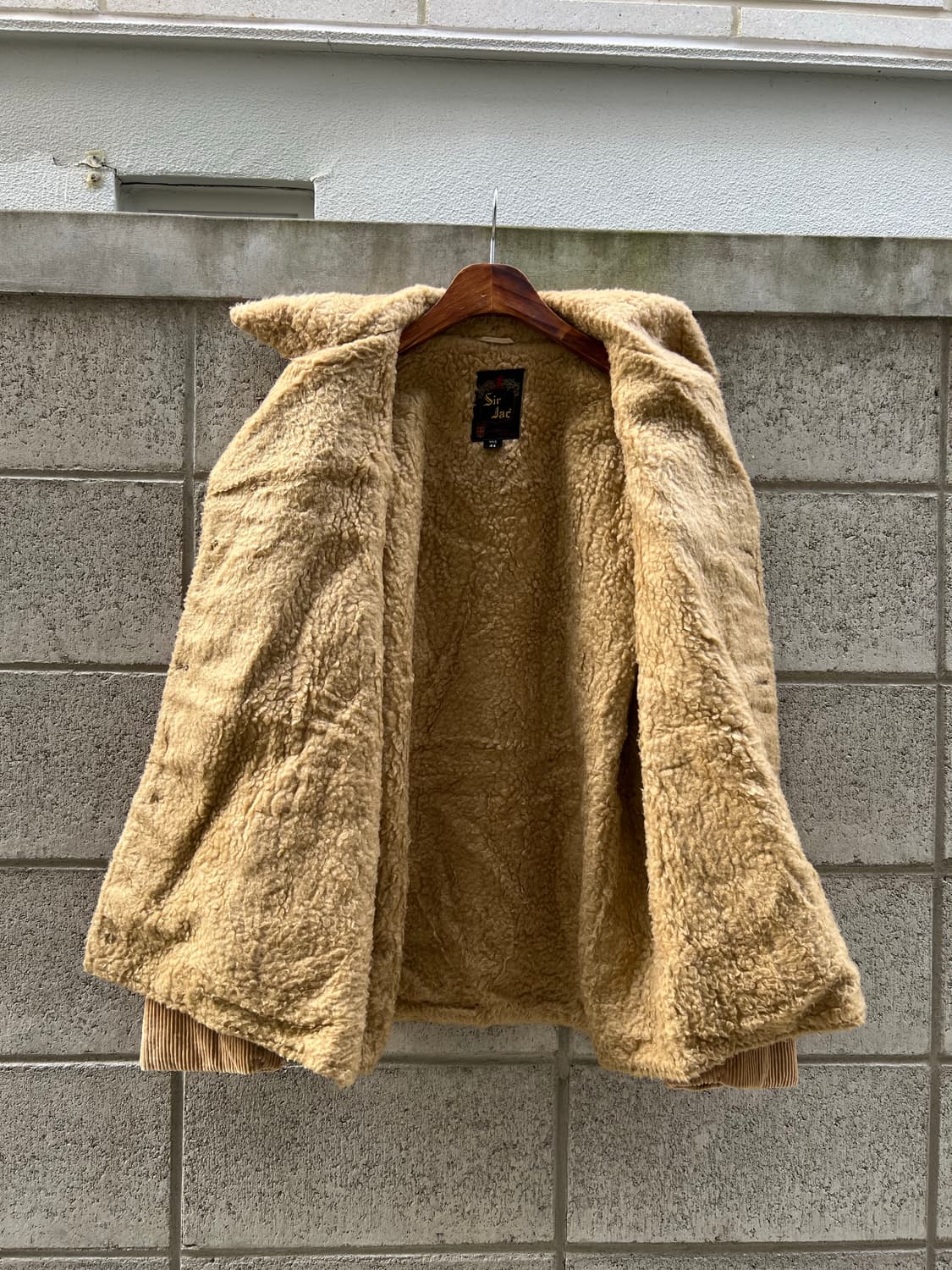 1970s SIR JAC USA CORDUROY 70s 코듀로이쉐르파자켓 상품이미지5