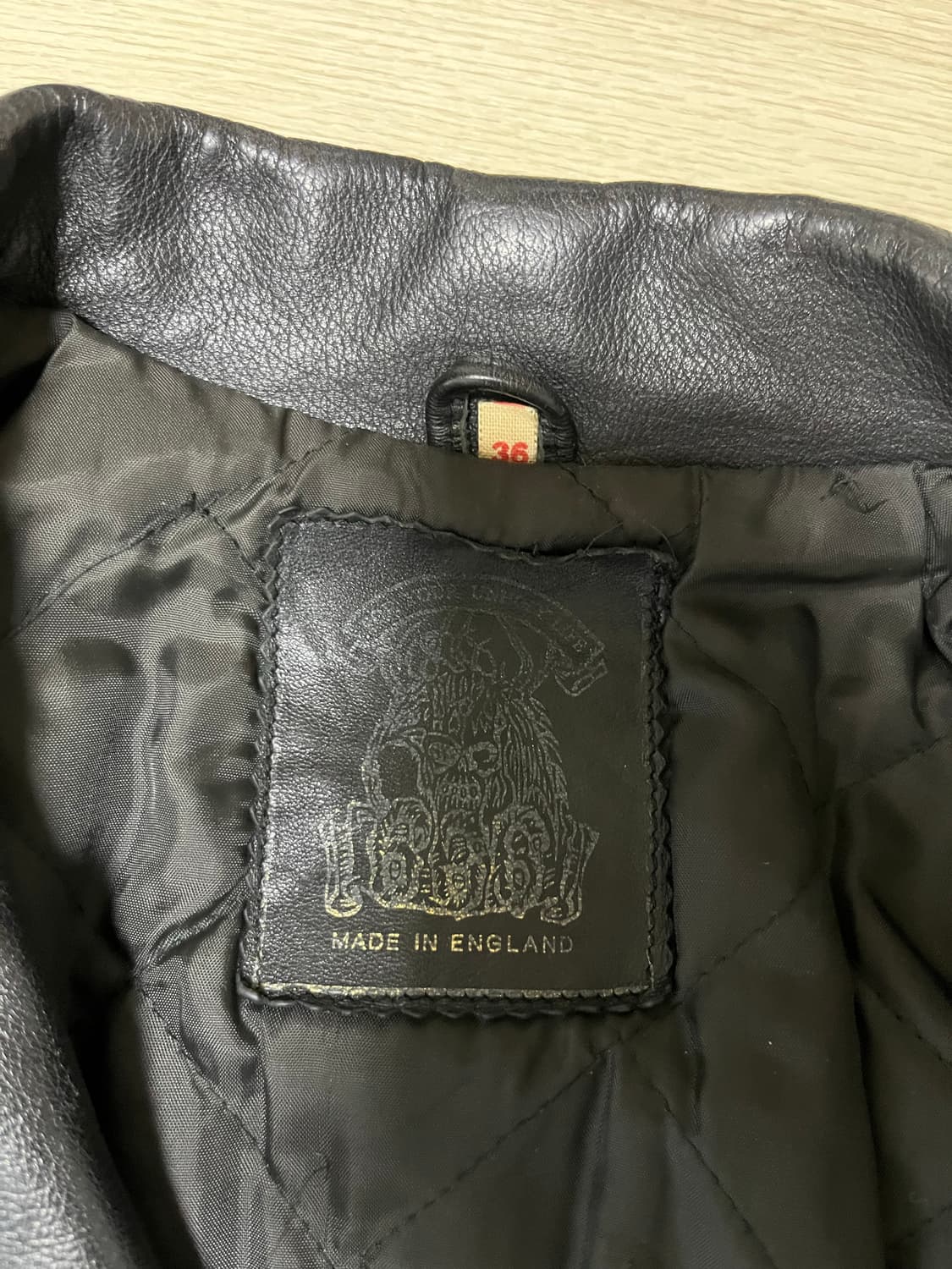 영국 브랜드 666 Leather Wear 재킷 상품이미지4