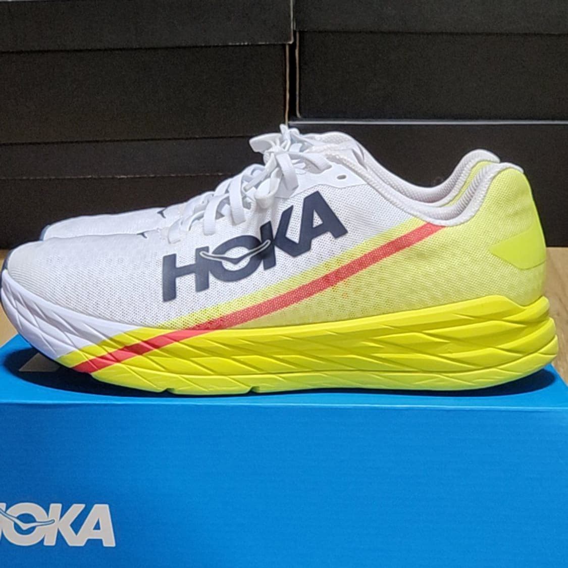 호카 275 로켓X 화이트 이브닝 프림로즈 상품이미지3