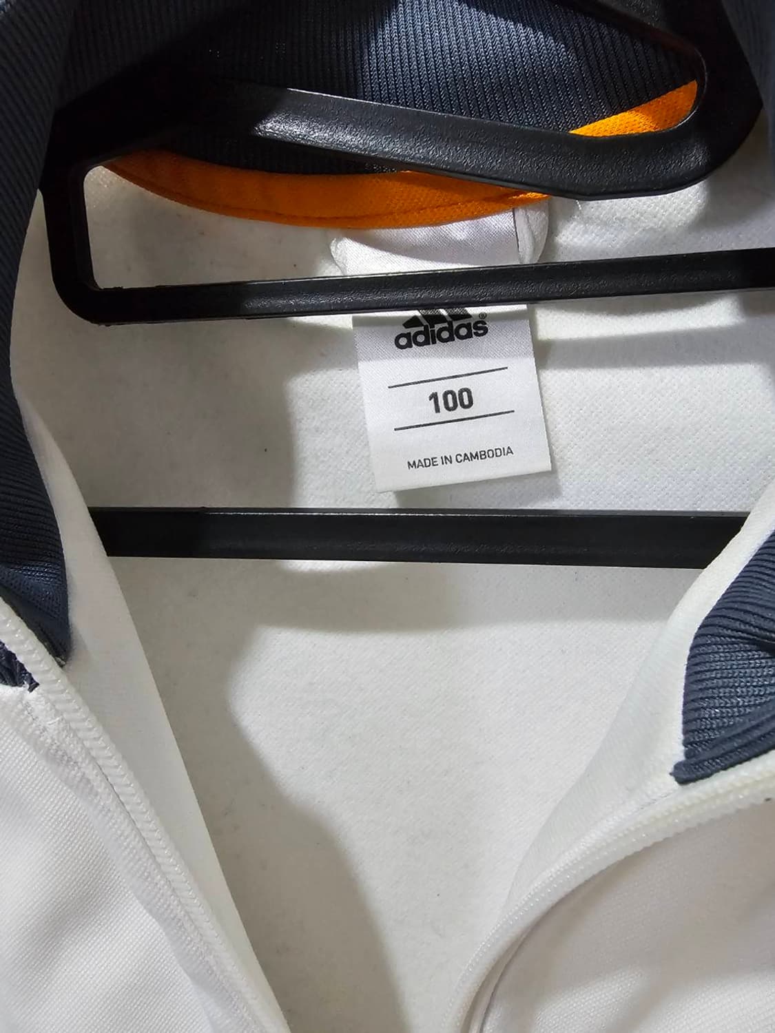 아디다스 레알마드리드 유니폼 화이트 트랙탑 져지집업 100 / L 상품이미지5