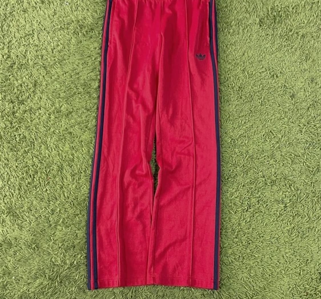 아디다스 파이어버드 버건디 네이비 트레이닝바지 29~32인치 상품이미지3