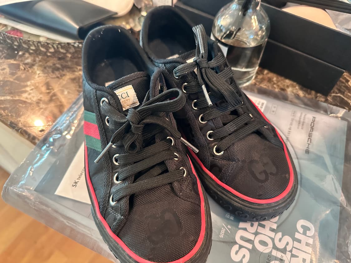 1회착 구찌 스니커즈 37  상품이미지1