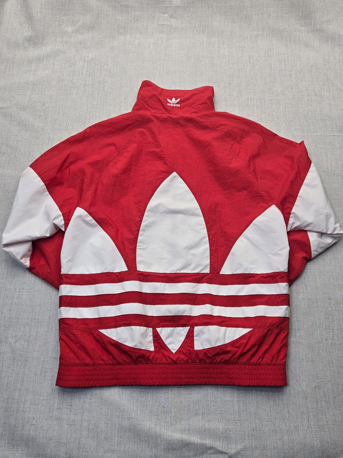 아디다스 트레포일 바람막이 자켓 레드 상품이미지4