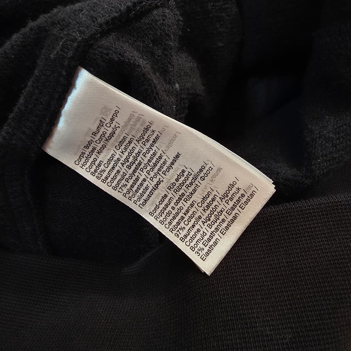 (XXL)라코스테 집업 자켓 블랙 상품이미지5