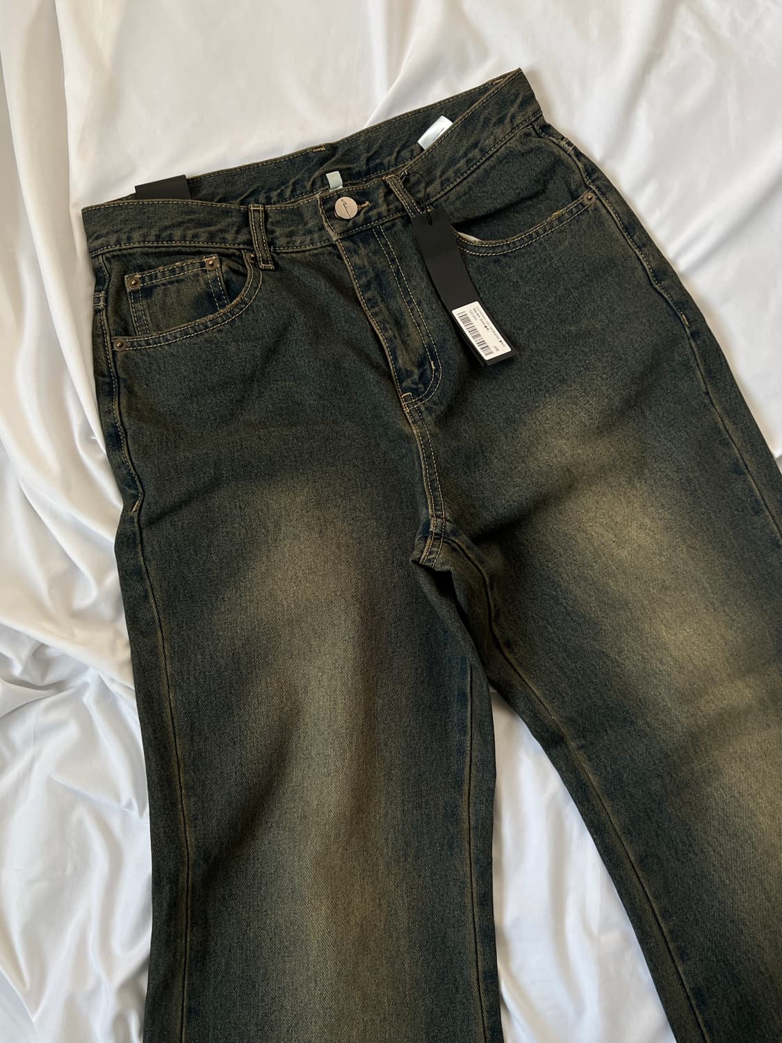 [48] 노이어 디스트로이드 플레어 데님 팬츠  상품이미지1