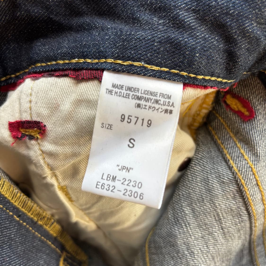 리 유니온메이드 로우라이즈 슬림부츠컷 상품이미지10