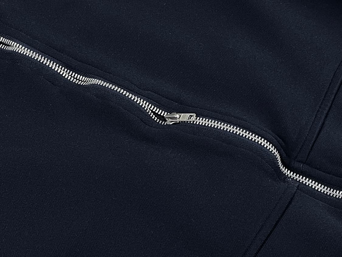 polyester fulling full zip hoodie 상품이미지4