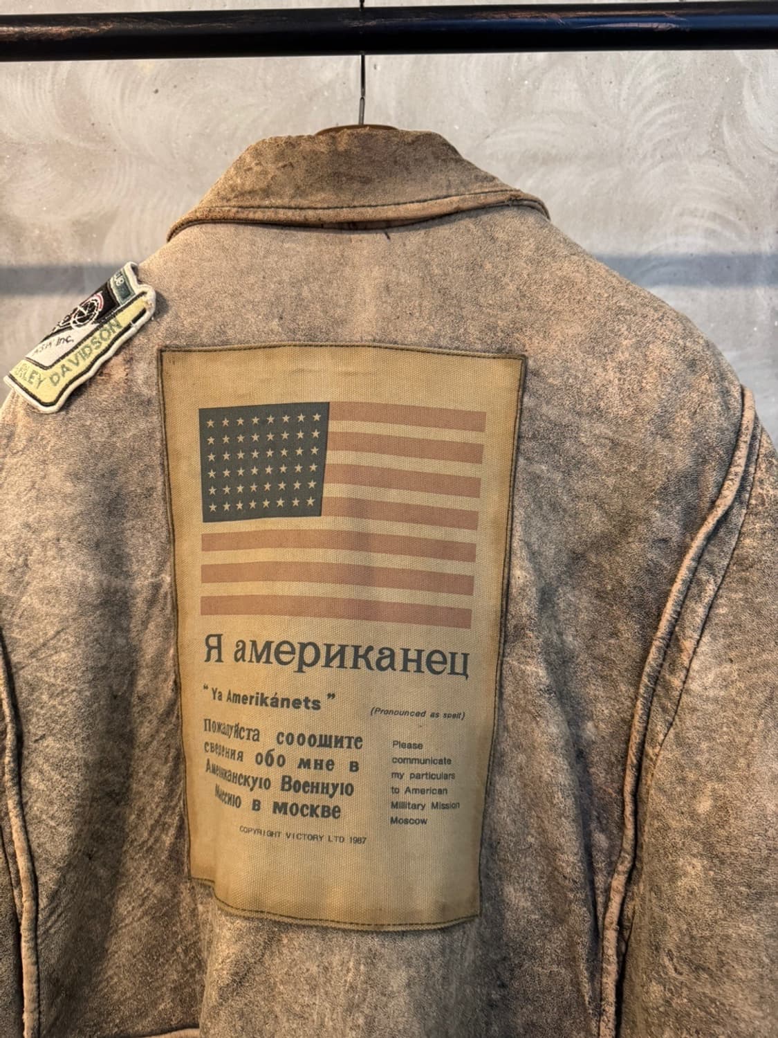 A-2 플라이트 램스킨 레더 자켓 100 상품이미지10