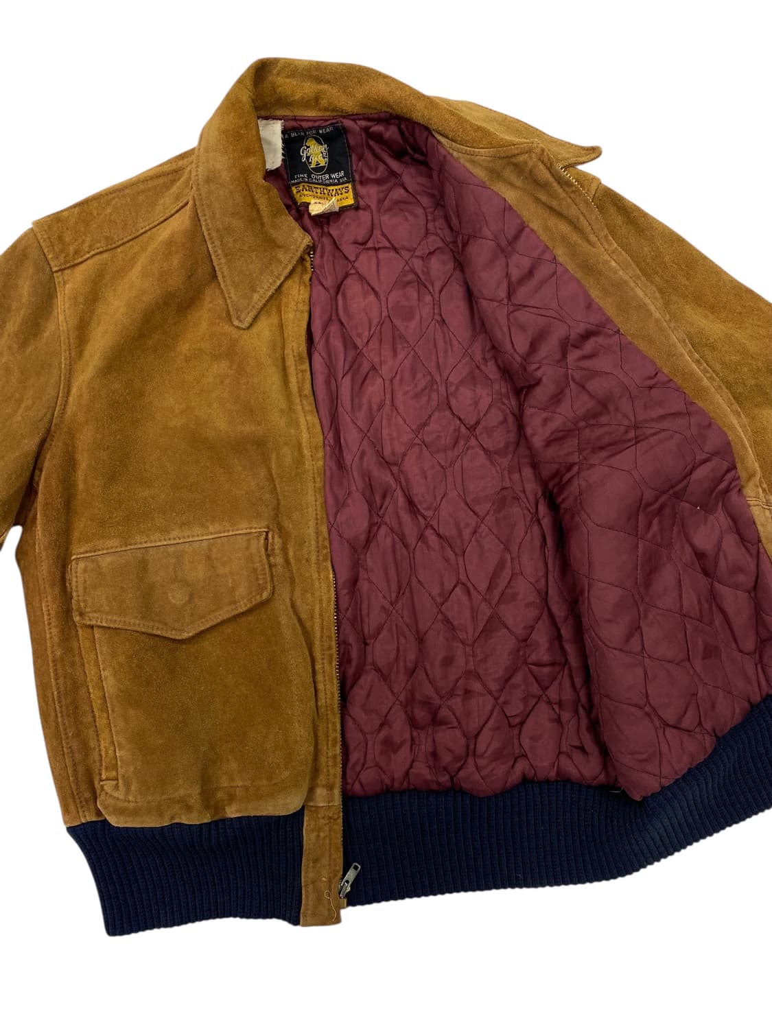 60’s 골든베어 스웨이드 A-2 플라이트 자켓 상품이미지9